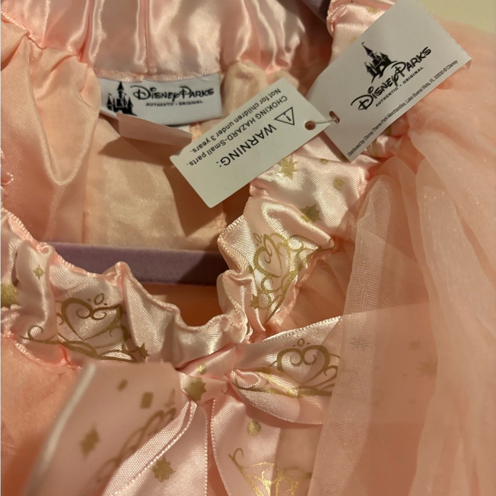 Pink Sheer Ruffled Cape - Picture 4 of 5